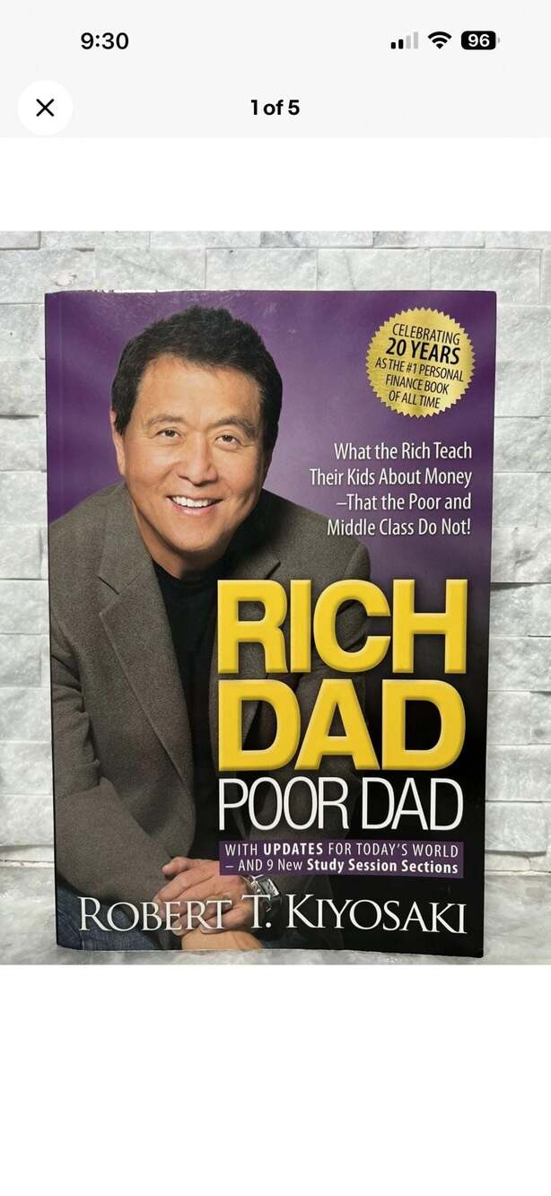 Rich Dad Poor Dad: 20th Anniversary Edition by Robert T. Kiyosaki (Paperback)